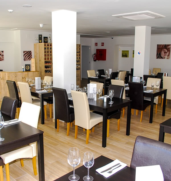 inside restaurant